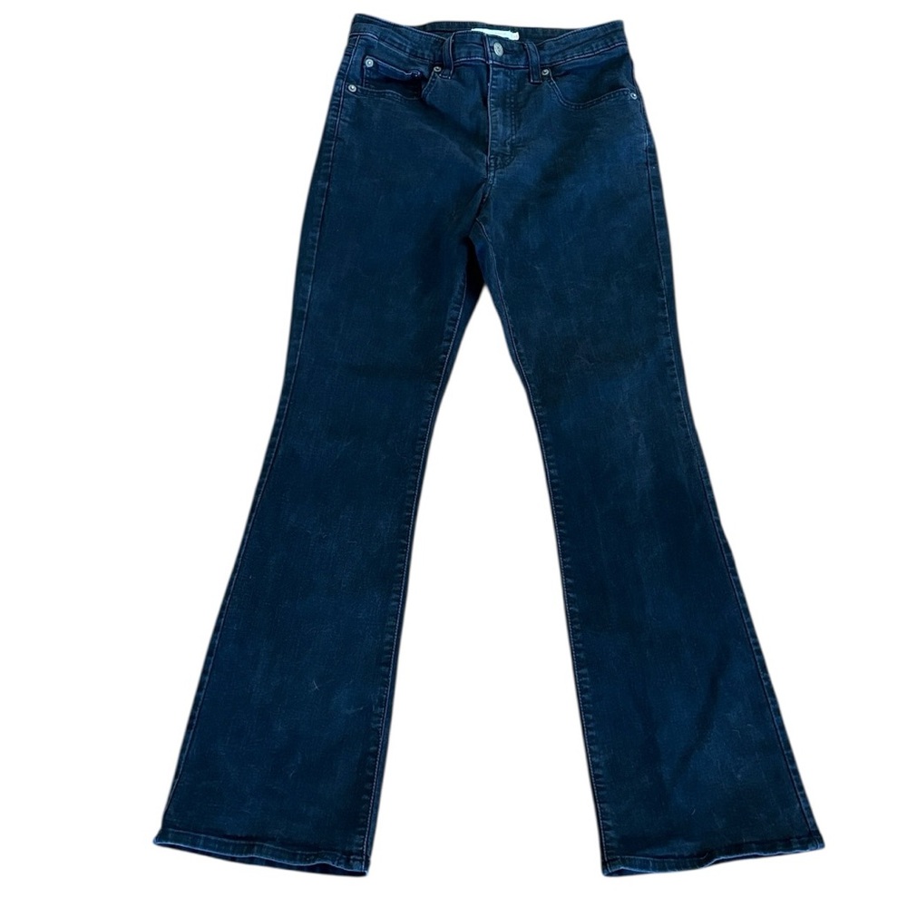 Levi's 725 Black High Rise Bootcut Jeans Size 30
